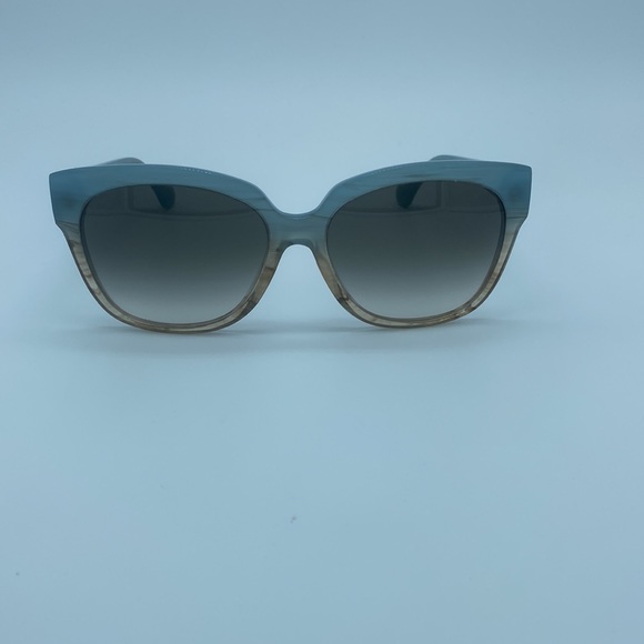 Balenciaga Sunglasses BA 0015 Light Blue/Gradient Brown Lenses - Picture 6 of 11